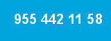 955 442 11 58 955 442 11 58
